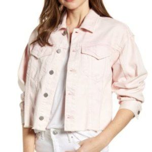DL1961 Annie Crop Jacket (Acid Pink)